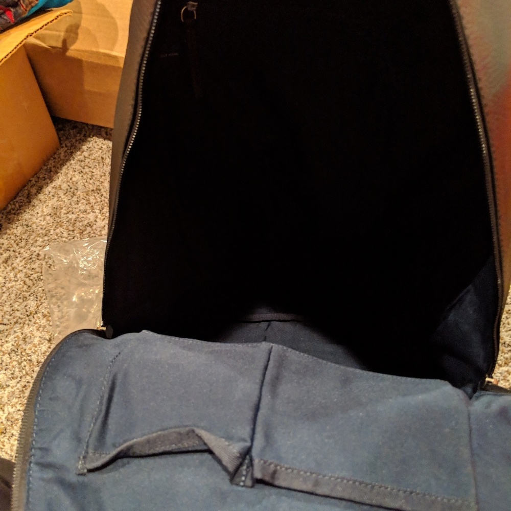 Cole Haan new pebbled leather backpack - Picture 7 of 8